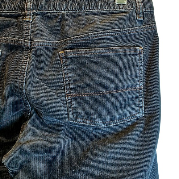 Polo Jeans Co Ralph Lauren Corduroy Pants Womens 12 x 32 Dark Gray Boot Mid-Rise - Picture 5 of 11